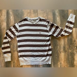 Men’s Large, Element, Striped Crewneck Sweater Retail: $50